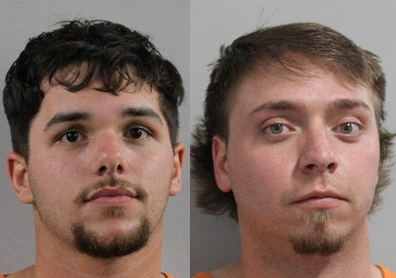 Evan Thompson and old Devon Mailhot